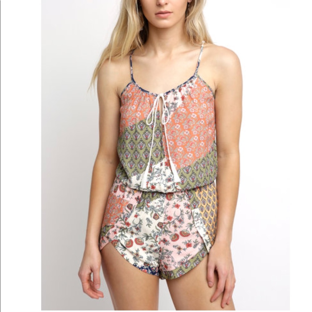 South Moon Under Romper Olivaceous